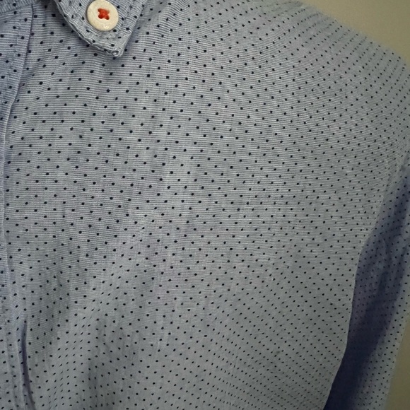 Denim & Flowers Slim Fit Shirt Size Large - Picture 4 of 4